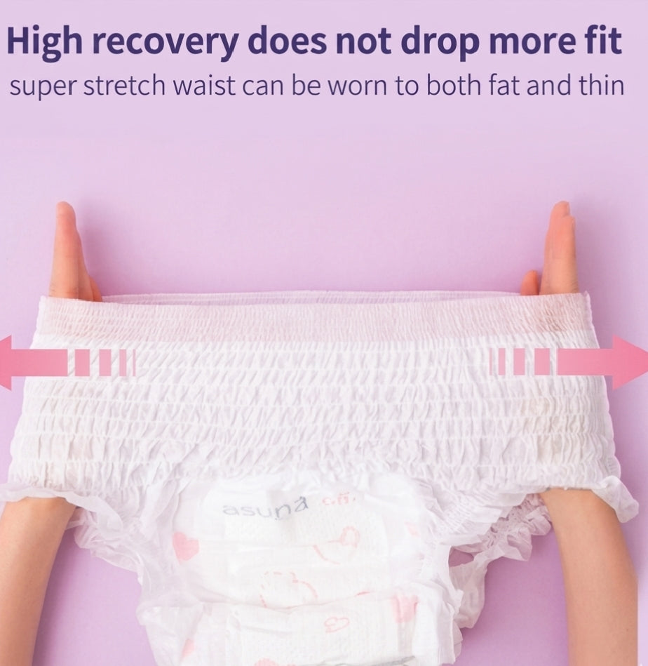 Ezi Pants Pack of 10 Period Panty For Women - Ultra Abrosbent Sanitary Pants