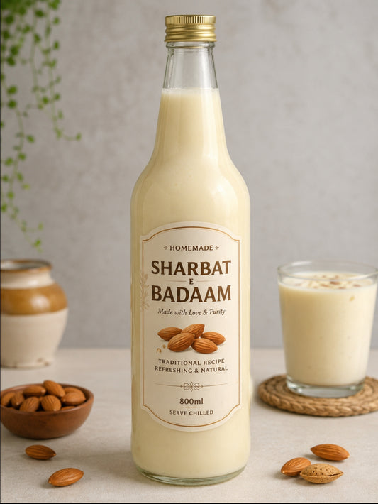 Khalis Homemade Sharbat-e-Badaam 800ml